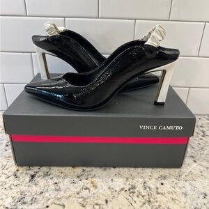 Vince Camuto Heels black and white size 9